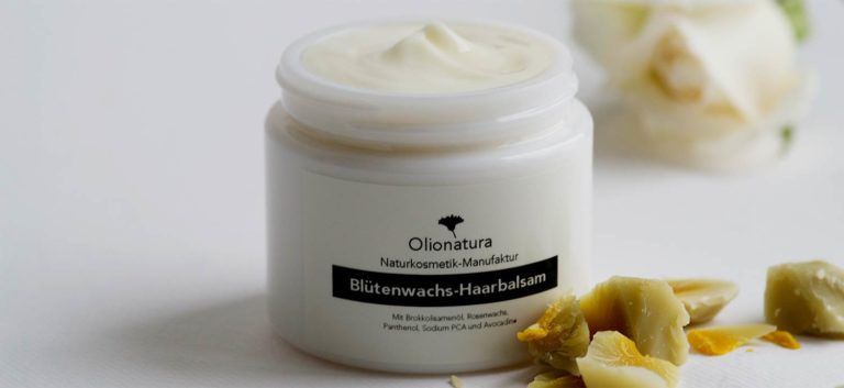 Blütenwachshaarbalsam