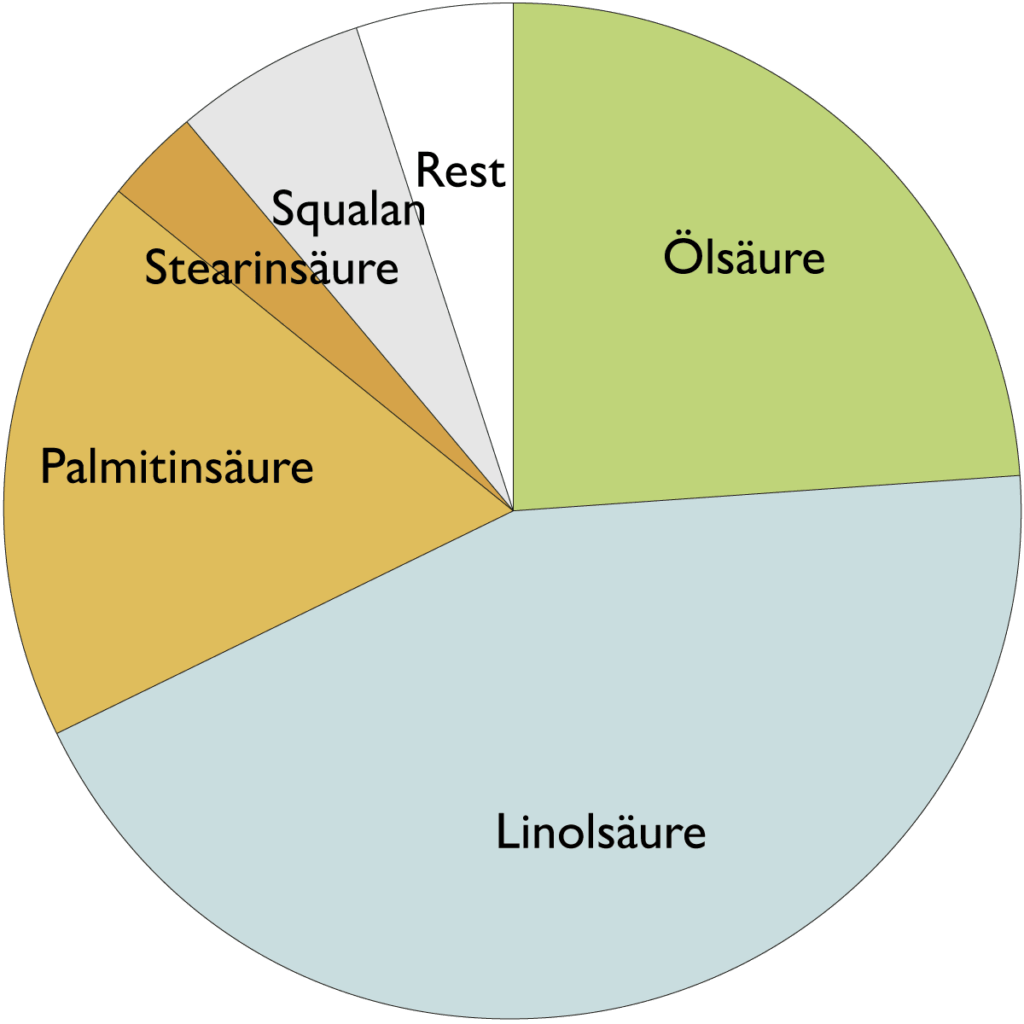 Fettsäurespektrum von Amaranthöl (Amaranthus caudatus Seed Oil)
