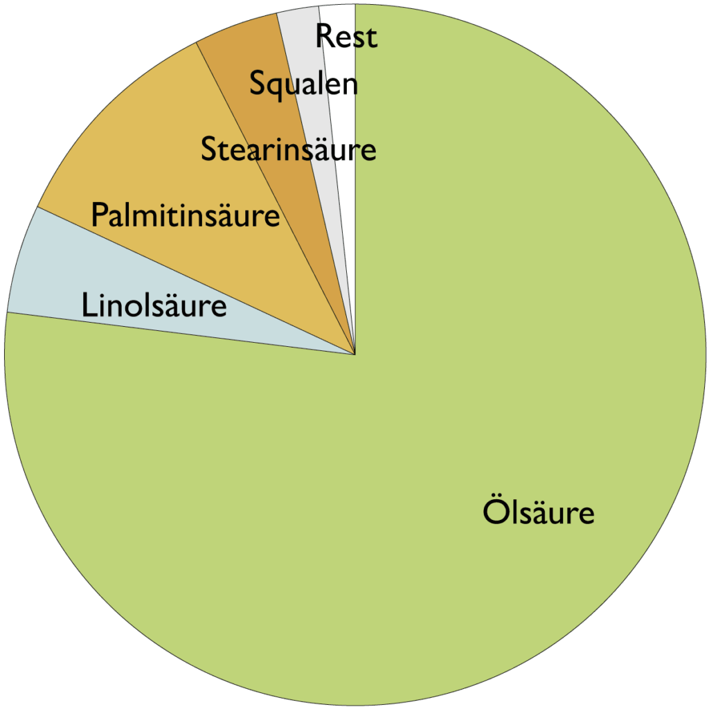 Fettsäurespektrum von Olivenöl