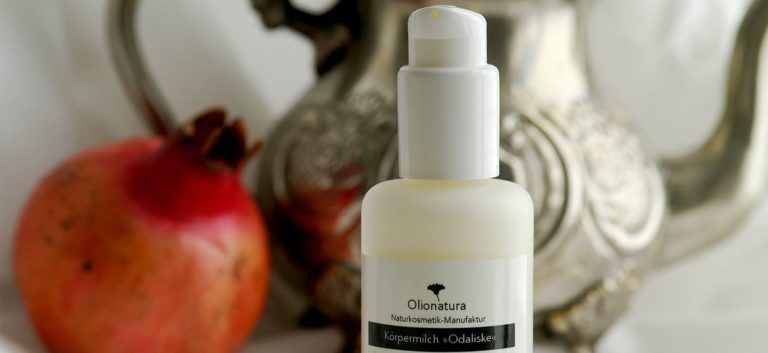 Körpermilch Odaliske, Formulierung von Olionatura