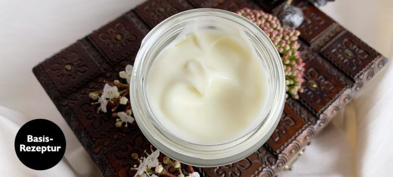 Reichhaltige Pflegecreme mit 30 % Fettphase (Basisrezeptur von Olionatura.de)