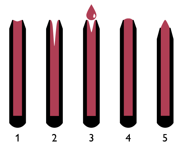 Jumbo Pencils befüllen