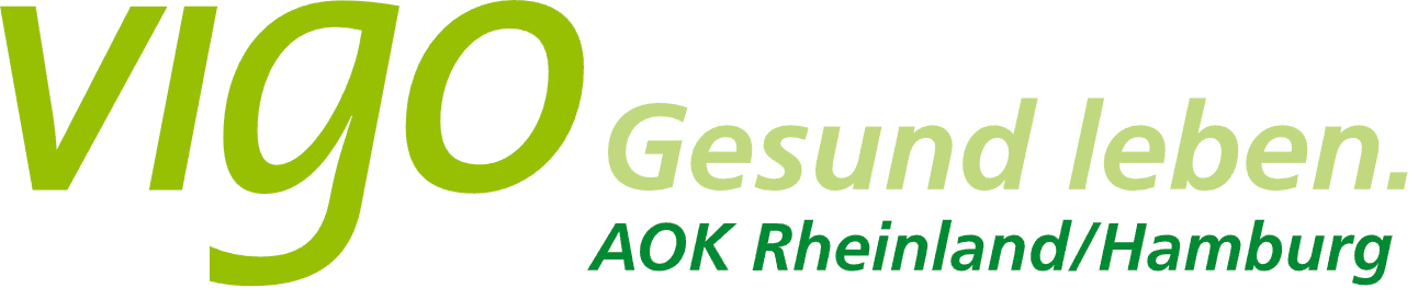 Logo von VIGO TV, AOK Rheinland